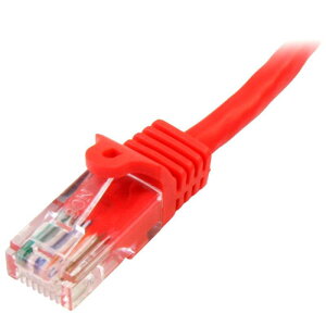 StarTech.com JeS[5e LANP[u 2m bh RJ45RlN^(c܂h~Jo[t) C[TlbgΉCat5e UTPP[u 45PAT2MRD