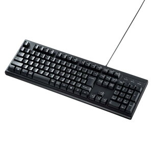 �T�����T�v���C �L�[�{�[�h �L��USB�ڑ� �R�ہE�h���E�h�o�^�C�v ���{��109�L�[ �u���b�N SKB-BS6BK