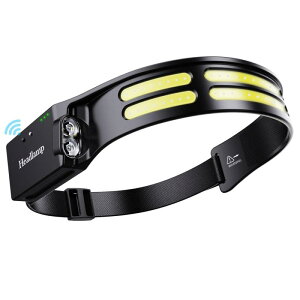 Tebool �w�b�h���C�g Type-C�[�d�� ��e��1800mAh ���P�x LED 800���[���� ��U��Z���T�[�@�\�t�� 4��_�����[�h �ԁ������C�g ���ɂ� �w�b�h�����v �h���h�o ��ނ� �œK �o�R �L�����v �U�� ��