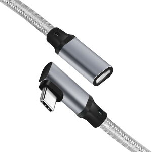 USB type C P[u0.2m L^ LpoieJun USB 3.2 Gen2(20Gbps) f[^ʐM/ 4K@60Hzfo/240W PD}[d USB C ^Cvc R[h fXNgbvp\R/X}[gtH/b