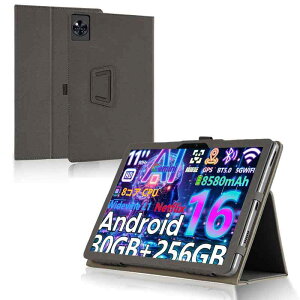 For TECLAST P50t/DOOGEE U11 Pro/U11/Headwolf Wpad7 �P�[�X 11�C���` �X�^���h �@�\ �p�x���� �㎿PU���U�[ �L�Y�h�~ �y�� �^�u���b�g �J�o�[ �S�ʕی� �^�u���b�g�p�A�N�Z�T���[ Mosasa ��p