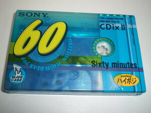 �\�j�[(SONY) SONY CDix II �n�C�|�W�V���� �n�C�|�W �J�Z�b�g�e�[�v 60�� C-60CDX2G