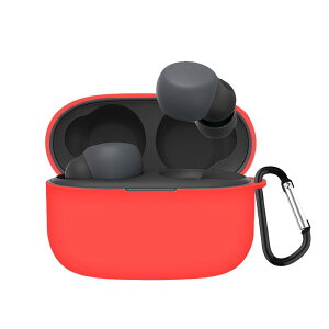 ANYOI �Ή� Sony linkbuds s �P�[�X ���ɔ� �t��V���R���f�� LED�� �ϏՌ� �h�� �h�o �y�ʃf�U�C�� ���C�����X�[�d�Ή� ���h�~ �����h�~ �V���v���X���� �J���r�i�t��(���b�h)