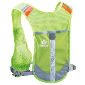 [TRIWONDER] 反射ベスト 軽量 安全 サイクリングバッグ 自転車バッグパック ランニング マラソン リューク