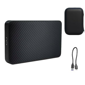 �y�����\�E�|�[�^�u���z�O�t��HDD 500GB�b2.5�C���`�@�B���n�[�h�f�B�X�N USB3.0�������f�[�^�]���bPC/TV/Mac/PS4/XBox�݊��b�e���r�^��E����ۑ��E�o�b�N�A�b�v�p�b�����^�тɍœK (320, GB)