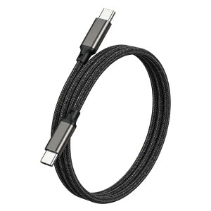 USB-C  USB-C �P�[�u�� 1m LpoieJun�y100W PD�Ή�/USB 3.2 Gen 2x2-20Gbps�f�[�^�]���zPD3.0/QC3.0�������[�d 4K/60Hz �f���o�͒����ϋv�i�C�����҂� �^�C�vC USB Type