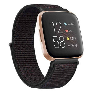 [Vanua] for Fitbit Versa2 �o���h/Fitbit Versa/Versa Lite/Versa SE �o���h �i�C���� �����x���g �_�炩�� �i�C�����o���h �X�|�[�c�o���h ���߉\ (����)