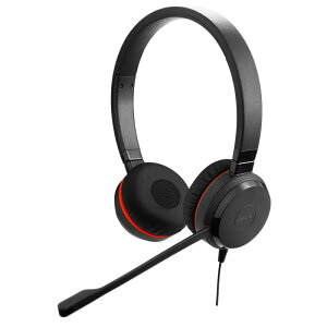 Jabra �w�b�h�Z�b�g Evolve 20 SE MS Stereo �L�� USB-C/A ���� �}�C�N�t �y�� �m�C�Y�L�����Z�����O ��c�p