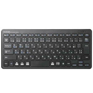 �G���R�� �L�[�{�[�h Bluetooth �p���^�O���t �~�j�L�[�{�[�h Windows�EMac�EiOS�EAndroid�Ή� �y�ϊ�/ ���ϊ�/ ���j���[�L�[���ځz �u���b�N TK-FBP100BK