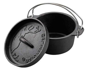 �L���v�e���X�^�b�O(CAPTAIN STAG) �L�����v �o�[�x�L���[ �_�b�`�I�[�u�� �S���� 14cm �V�[�Y�j���O�s�v UG-3060