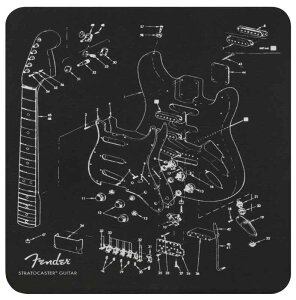 Fender/Mousepad Exploded Strat [�}�E�X�p�b�h] �t�F���_�[ �X�g���g�L���X�^�[��
