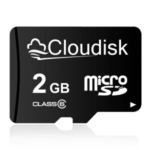 Cloudisk Micro SD�J�[�h2 GB �t���b�V���J�[�h �N���X6�i2 GB�j