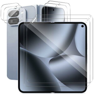 �y6������zFor Google Pixel 10 Pro Fold �K���X�t�B�����i2���j+�w�ʃX�N���[���t�B�����i2���j+�J�����ی�i2���j�w��h�~ �O�[�O�� �s�N�Z�� 10 Pro Fold �Ή� salywin �Ռ��ی� �������ǂ� ��������