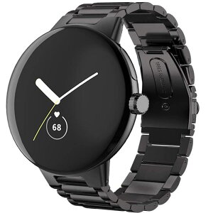 [Lamshaw] �o���h �Ή� Google Pixel Watch, �X�e�����X ���^�� �x���g �����o���h �Ή� Google Pixel Watch/pixel watch 2�X�}�[�g�E�H�b�` (��)
