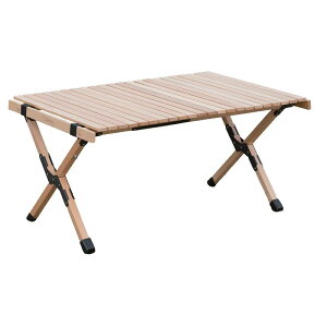 S'more(XA) Woodi Roll Table Lv e[u Ebh[e[u ؐ AEghA e[u ܂肽 (90cm)
