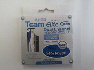 Team�������[ So-DIMM 204pin DDR3 1600MHz 8GB x 2���g�������[ TSD316G1600C11DC-E