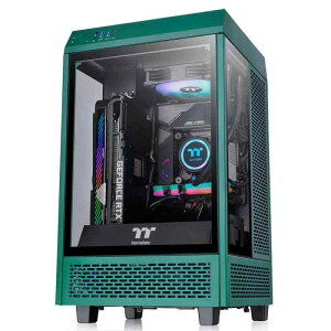 Thermaltake The Tower 100 -Racing Green- �~�j�^���[�^PC�P�[�X CA-1R3-00SCWN-00 CS8296 One Size