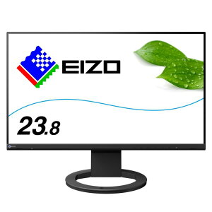 EIZO �o�b�N�I�t�B�X�����f�C�W�[�`�F�[���Ή����j�^�[ | FlexScan EV2490-BK | 23.8�^�t��HD�EUSB Type-C(70W���d)�E�X�^���h���E�u���b�N