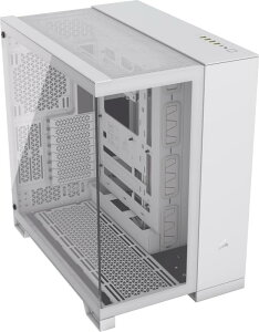 CORSAIR 6500X Mid-Tower Dual Chamber �~�h���^���[�^PC�P�[�X �z���C�g CC-9011258-WW