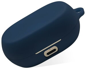 Geiomoo �V���R���L�����[�P�[�X Jabra Elite 7 Pro/Elite 7 Active�Ή� �|�[�^�u�� ���h�~ �ϏՌ��J�o�[ �J���r�i�t�� (�l�C�r�[�u���[)