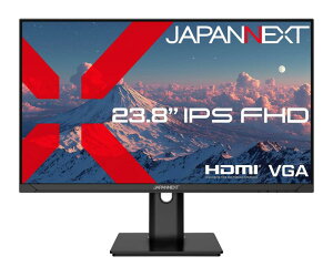 JAPANNEXT 23.8�C���` IPS�p�l������ �t��HD(1920x1080)�𑜓x �t�����j�^�[ JN-IPS238F-HSP HDMI VGA HDR �������� �s�{�b�g�Ή� �y2�N�z