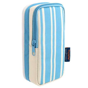 �j�b�P������ �^�e���R �y���P�[�X Poplette �X�g���C�v �A�N�A�u���[ PLPS-BL