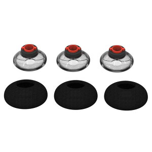 Wvalley �C���[�`�b�v Plantronics Voyager 5200�p �t�H�[���C���[�`�b�v�J�o�[ �\�t�g�C���[�W�F���`�b�v �V���R�����C���[�s�[�X ���K �C���[�p�b�h 3���� L�T�C�Y