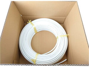 ���{���� 10G�M�K�r�b�g�`���Ή� Cat6A U/UTP LAN�P�[�u�� 100m��(���F) 4P NSGDT6-10G-WARP(WH)(100)