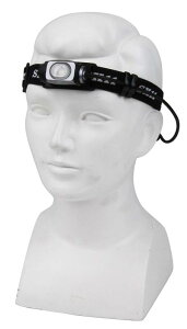 SK11 LED�w�b�h���C�g ���d�r�� �ő�320lm SLH-010 ��71×����34×���s32mm