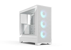 Fractal Design Pop 2 Air White TG RGB �~�h���^���[�^PC�P�[�X �z���C�g FD-C-POA2A-04 CS9681