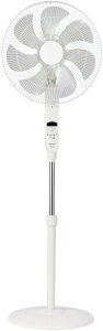 �A�s�b�N�X(APIX INTL) �����R���t��DC�t���A�[��@ ���r���O �� �É� electric fan �����R���t 7���H��(���a��40cm) ����12�i�K �㉺���E��U�� �^�C�}�[�t ���[�h��(2���) AFL-286R(WH)