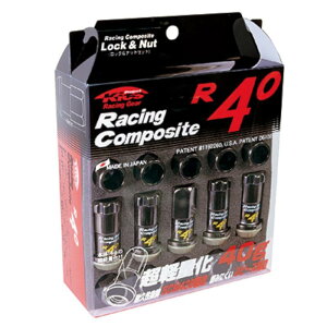 KYO-EI(���i�Y��) �����ԗp�z�C�[�����b�N�i�b�g Racing Composite R40 M12 P1.25 17HEX �O�����A�X�u���b�N 20�� RC-13K