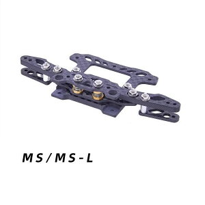 �V���[�V �t���[�� Chassis 7 MS MS-L�Ή� �u���b�N �A���~���J�[�{���� ������ �y�� ���i��t �x�[�X�v���[�g