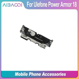 Ulefone Power Armor 18対応 バックカバー用スピーカー 交換パーツ 修理部品 ブラック