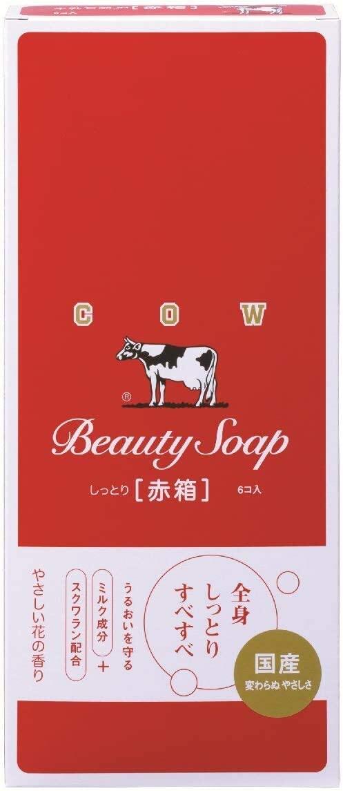 牛乳石鹸 カウブランド 赤箱 100g×6コ入 (石鹸・ボディソープ) 価格