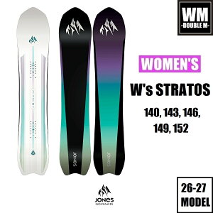26-27 JONES W'S STRATOS �������K�i ���f�B�[�X �X�m�[�{�[�h �p�E�_�[�{�[�h