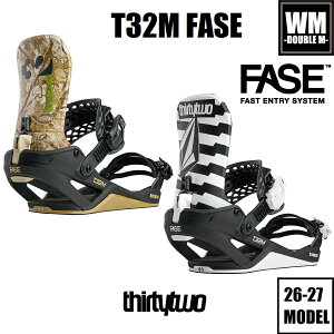 26-27 ThirtyTwo T32M FASE �������K�i �o�C���f�B���O �X�m�[�{�[�h
