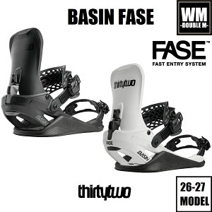 26-27 ThirtyTwo BASIN FASE �������K�i �o�C���f�B���O �X�m�[�{�[�h