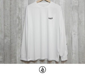 26 VOLCOM �h���C ���� T�V���c PISTOL SURF L/S TEE - WHT - �������K�i �T�[�t �X�m�[�{�[�h