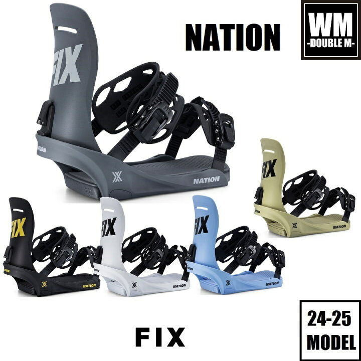 楽天市場】24-25 FIX NATION - 国内正規品 スノーボード 