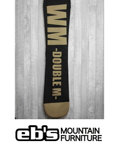 ebs x WM ソールカバー KNIT COVER - BLACK/BEIGE スノーボードケース 国内正規品 ニットカバー