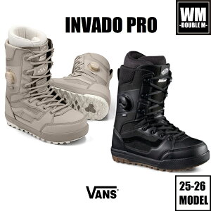 25-26 VANS INVADO PRO - 国内正規品 スノーボード ブーツ