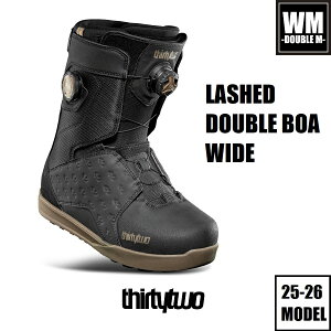 25-26 ThirtyTwo LASHED DOUBLE BOA WIDE Ki u[c Xm[{[h