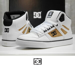 DC SHOES �X�j�[�J�[ �n�C�J�b�g �����Y PURE HIGH-TOP SE SN - WHITE/CORK(WCR) �������K�i