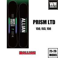 25-26 ALLIAN PRISM LTD 国内正規品 スノーボード