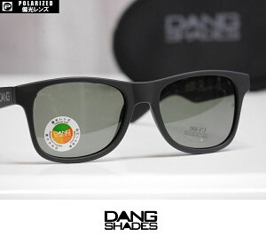DANG SHADES �T���O���X LOCO - Black Soft / Dark Green Gray Polarized �Ό������Y �������K�i vidg00271