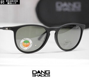 DANG SHADES �T���O���X FENTON - Black Soft / Dark Green Gray Polarized �Ό������Y �������K�i vidg00359