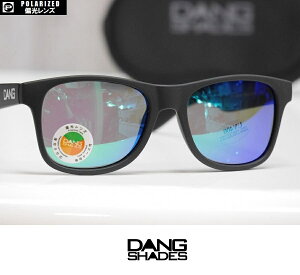 DANG SHADES �T���O���X LOCO - Black Soft / Green Mirror Polarized �Ό������Y �������K�i vidg00383
