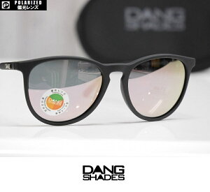DANG SHADES �T���O���X FENTON - Black Soft / Rose Mirror Polarized �Ό������Y �������K�i vidg00336-1