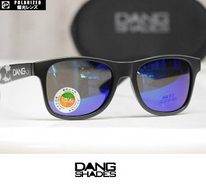 DANG SHADES �T���O���X LOCO - Matte Black / Green Mirror Polarized with FISHING �Ό������Y �������K�i vidg00413